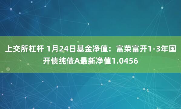 上交所杠杆 1月24日基金净值：富荣富开1-3年国开债纯债A最新净值1.0456