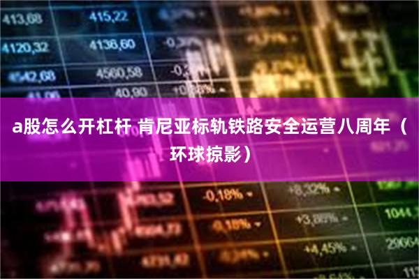 a股怎么开杠杆 肯尼亚标轨铁路安全运营八周年（环球掠影）