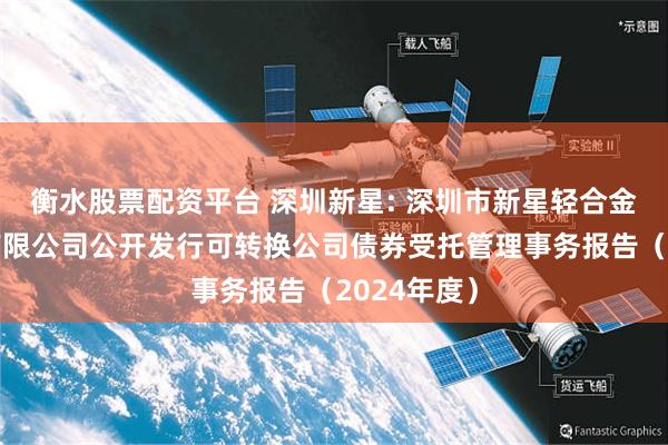 衡水股票配资平台 深圳新星: 深圳市新星轻合金材料股份有限公司公开发行可转换公司债券受托管理事务报告(2024年度)
