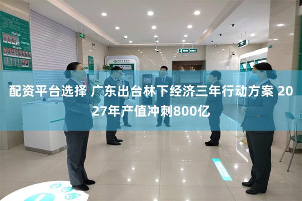 配资平台选择 广东出台林下经济三年行动方案 2027年产值冲刺800亿