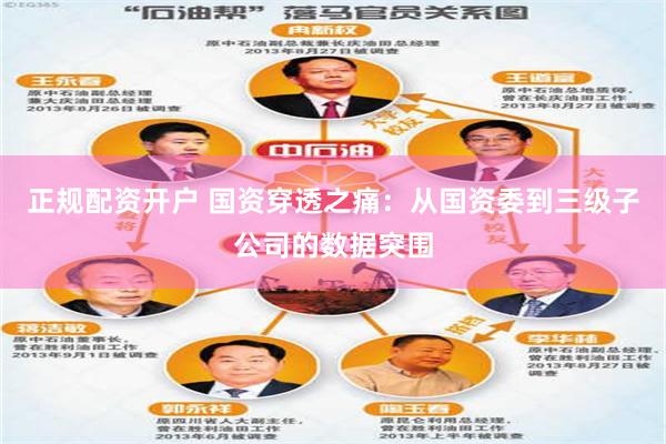 正规配资开户 国资穿透之痛：从国资委到三级子公司的数据突围