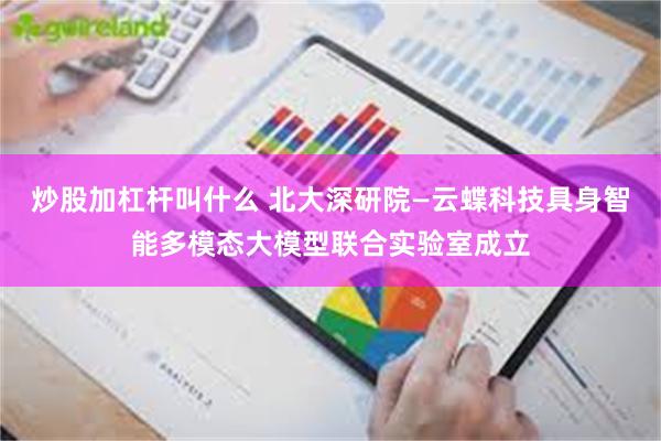 炒股加杠杆叫什么 北大深研院—云蝶科技具身智能多模态大模型联合实验室成立