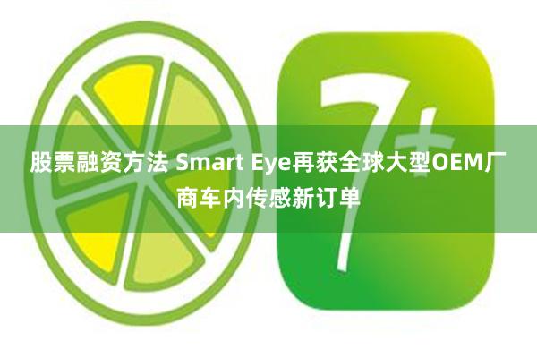 股票融资方法 Smart Eye再获全球大型OEM厂商车内传感新订单