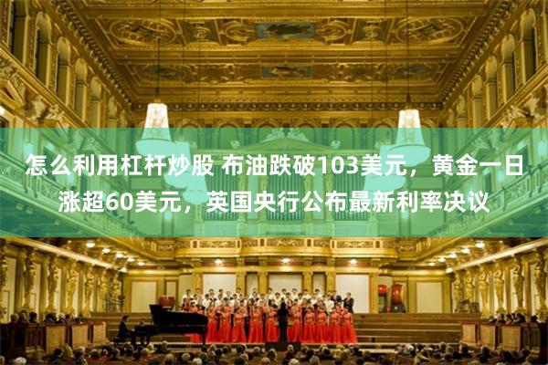 怎么利用杠杆炒股 布油跌破103美元，黄金一日涨超60美元，英国央行公布最新利率决议