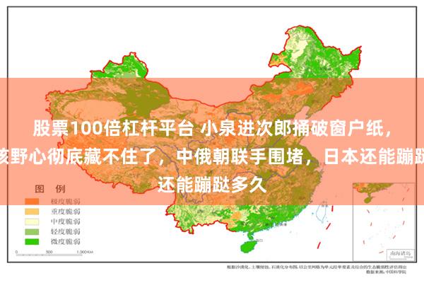 股票100倍杠杆平台 小泉进次郎捅破窗户纸，日本核野心彻底藏不住了，中俄朝联手围堵，日本还能蹦跶多久